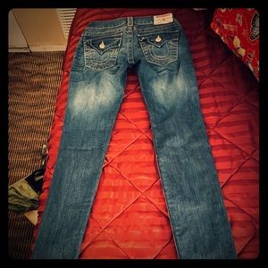 True Religion Jodie sz 25 skinny jeans